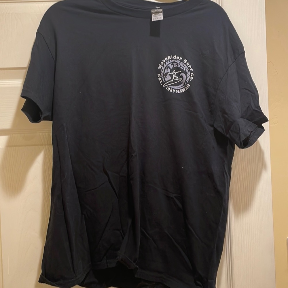 Never worn black Hawaiian surf co shirt